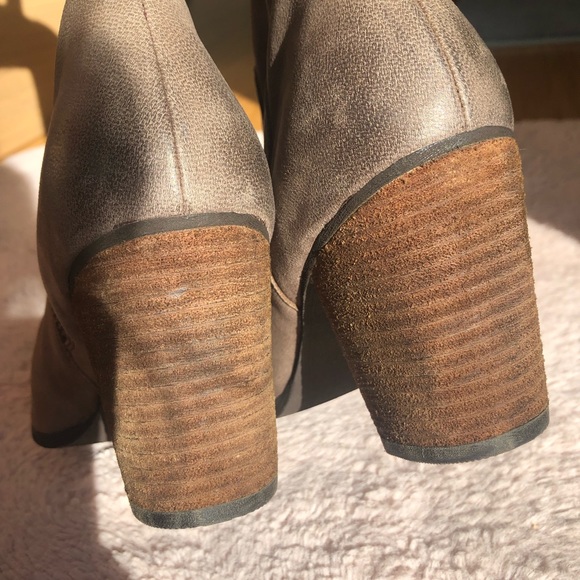 👢NEW LEATHER KNEE HIGH BOOTS COWBOY FALL BOOTS NORDSTROM BP - Picture 8 of 16